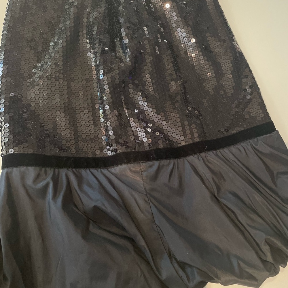 PER SE SEQUENCED/SILK PARTY SKIRT